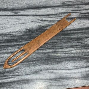 Vintage antique yarn weaver wrap tool.
